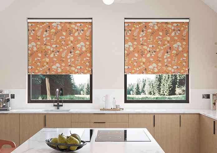 Eucalyptus, Orange Fizz - Roller Blind - Image 3